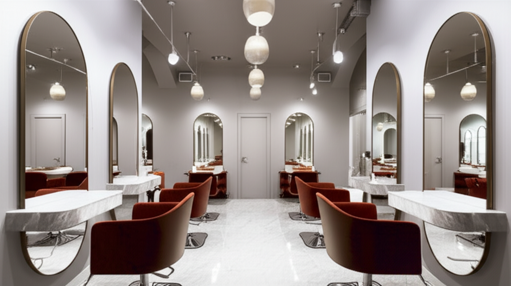 Premium salon interior
